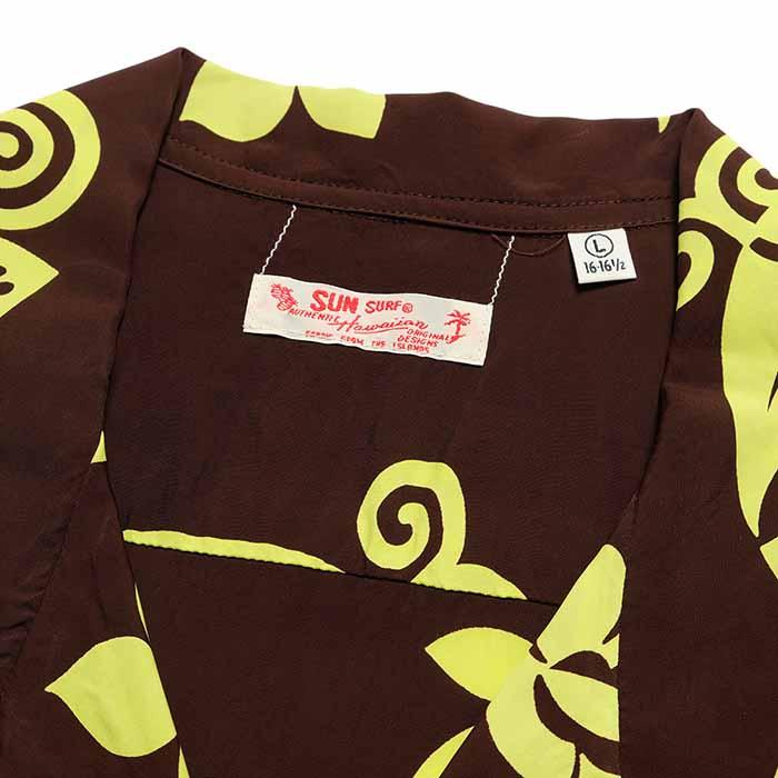 SUN SURF サンサーフ アロハシャツ SS39616LS 販売店限定モデル 長袖