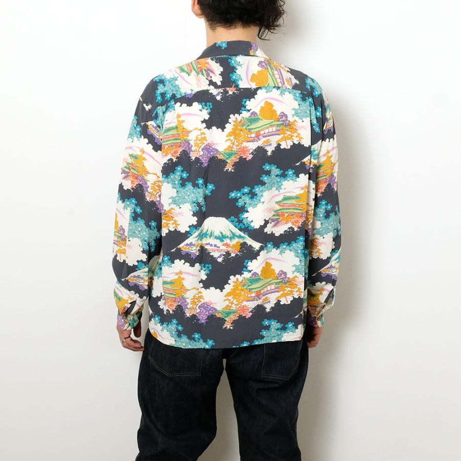 SUN SURF サンサーフ アロハシャツ SS39618LS 長袖 レーヨン