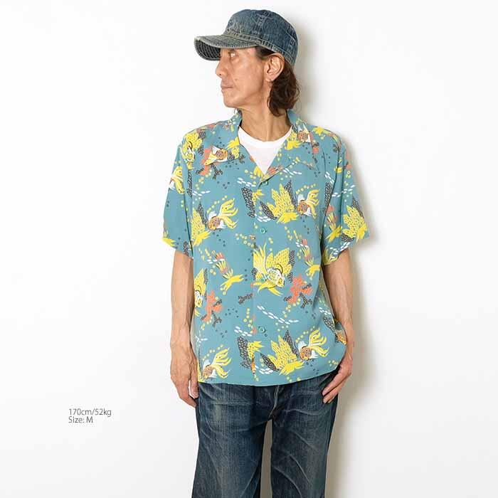 SUN SURF サンサーフ アロハシャツ SS39626 半袖 レーヨン ハワイアン