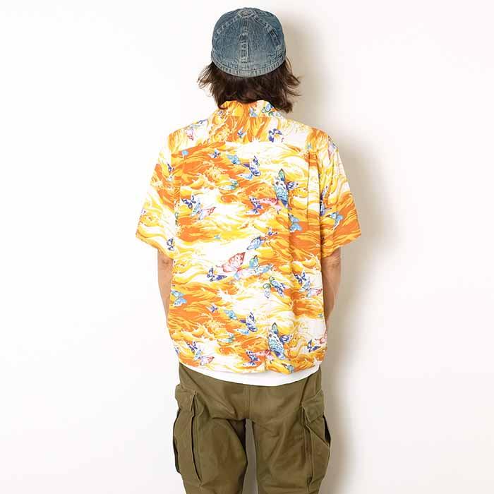 SUN SURF サンサーフ アロハシャツ SS39627 半袖 レーヨン ハワイアン