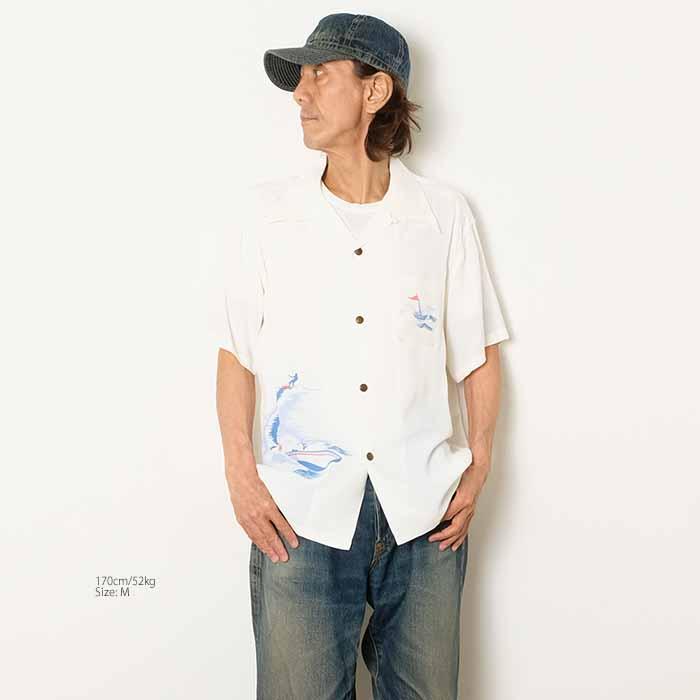 SUN SURF サンサーフ アロハシャツ SS39630 半袖 レーヨン ハワイアン