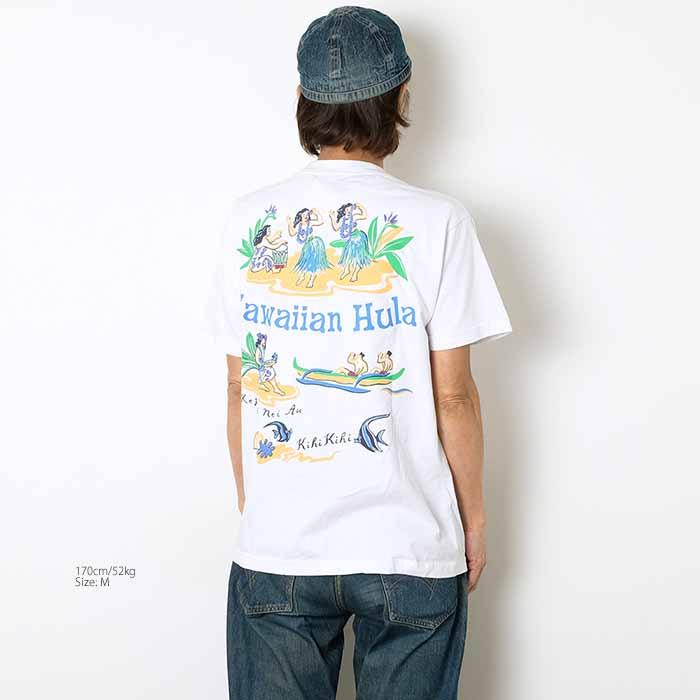 SUN SURF サンサーフ SS79161 Tシャツ 半袖 プリント - HAWAIIAN HULA