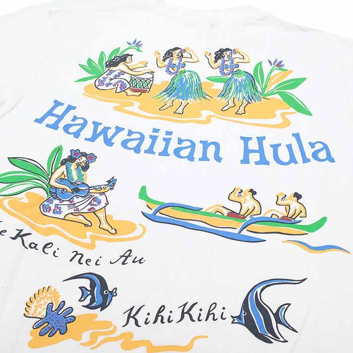 SUN SURF サンサーフ SS79161 Tシャツ 半袖 プリント - HAWAIIAN HULA