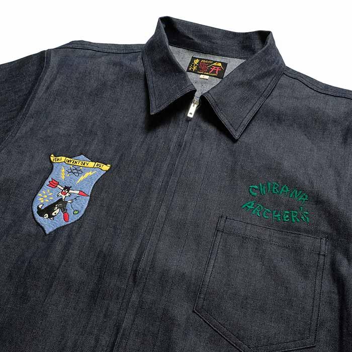 TAILOR TOYO テーラー東洋 TT15881 沖縄ジャケット ブルーデニム ワン