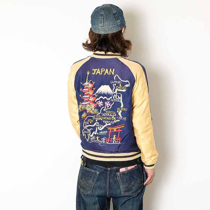テーラー東洋 2023 AGINGMODEL スカジャン TAILOR TOYO テーラー東洋 / Early 1950s Style Acetate Souvenir Jacket “TIGER