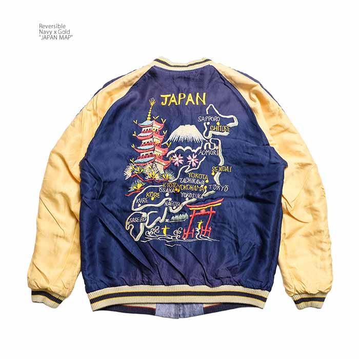TAILOR TOYO テーラー東洋 TT15907 アセテート サテン スカジャン 色