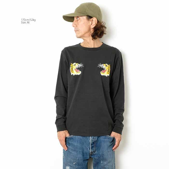 TAILOR TOYO テーラー東洋 TT69471 スカ ロンT 龍 - TIGER メンズ