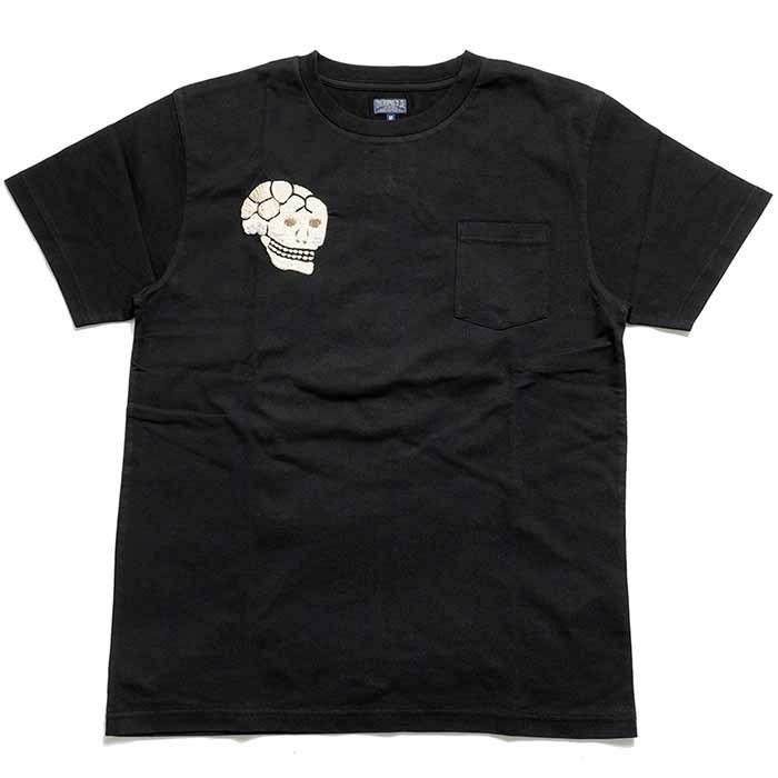 TAILOR 東洋 / Tシャツ/SKULL_SNAKEL/コットン/BLK/無地 TAILOR TOYO TOYO（テーラー東洋） 半袖 スカ Tシャツ 
