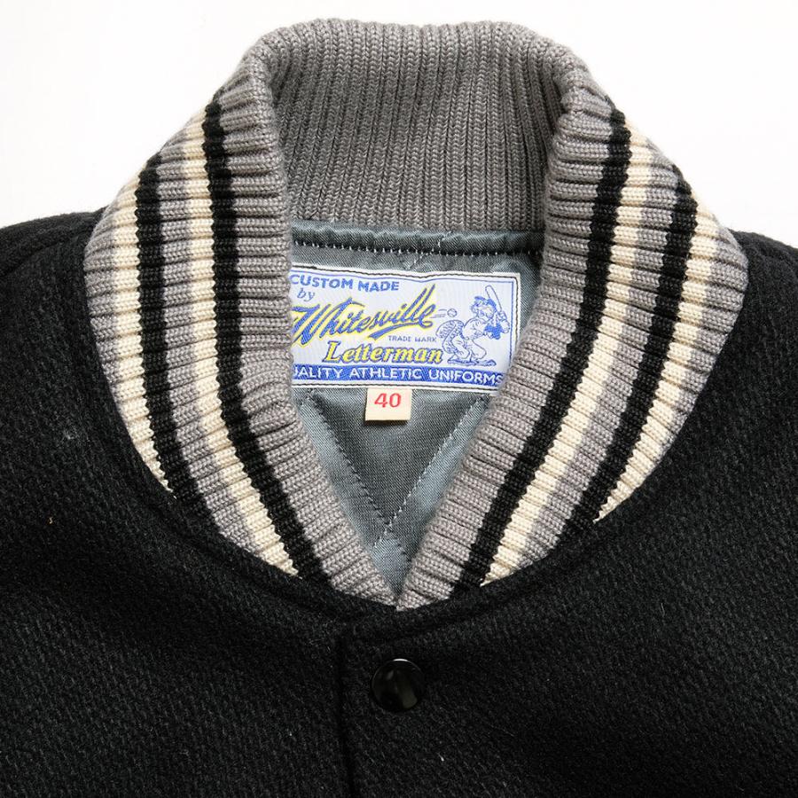 ＜WHITESVILLE ホワイツビル＞ウールメルトンアワードジャケット WHITESVILLE ホワイツビル メンズ ウール メルトン アワードジャケット