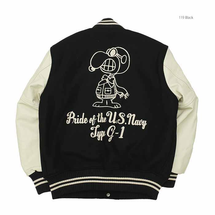 ア*べ様 新品/タグ付き✨バズリクソンズ　ピーナッツ　ジャケット　刺繍　ワッペン WHITESVILLE バズリクソンズ x ピーナッツ BUZZ RICKSON'S