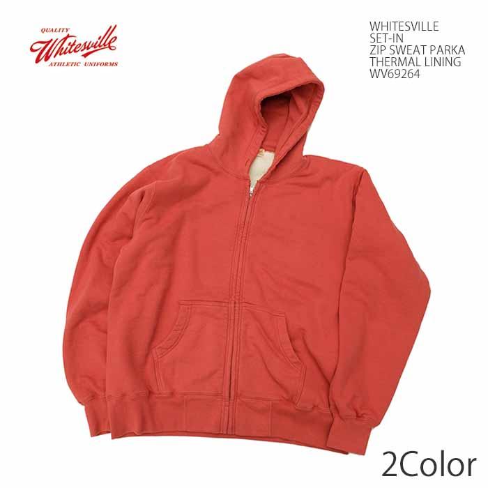 WHITESVILLE ホワイツビル WV69264 フルジッパー スウェットパーカー