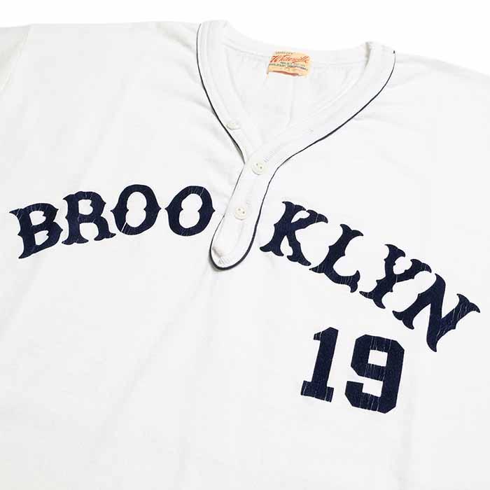 WHITESVILLE ホワイツビル WV79687 半袖 ヘンリーネックTシャツ