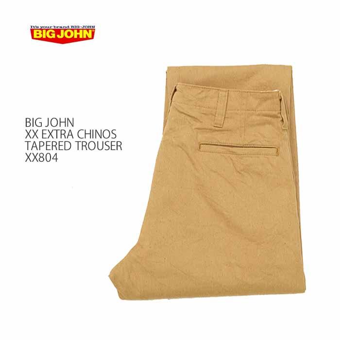 big john XX804 EXTRA チノ テーパード トラウザー W32 big john XX804 EXTRA チノ テーパード トラウザー W32
