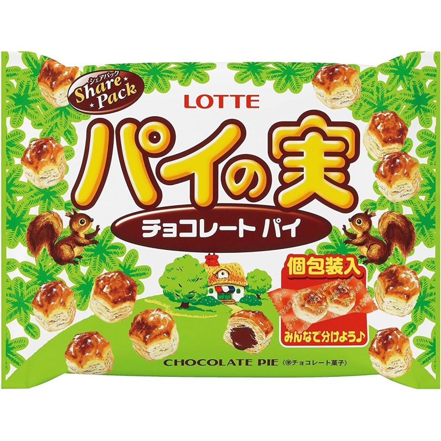 ロッテ パイの実シェアパック 133g : ひのや - 通販 - Yahoo!ショッピング