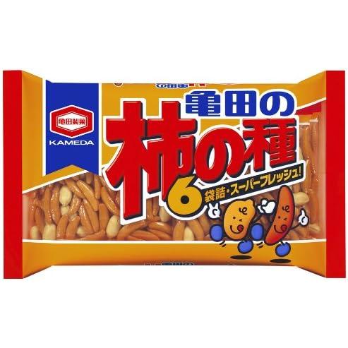 亀田製菓 亀田の柿の種6袋詰 210g×6袋 : ひのや - 通販 - Yahoo