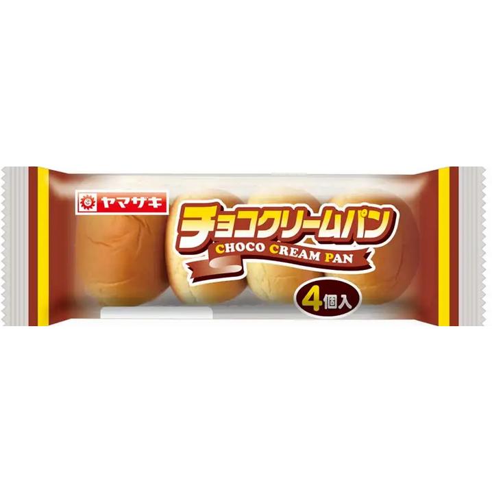 ヤマザキチョコクリームパン (薄皮) 4個入 3個セット : ひのや - 通販