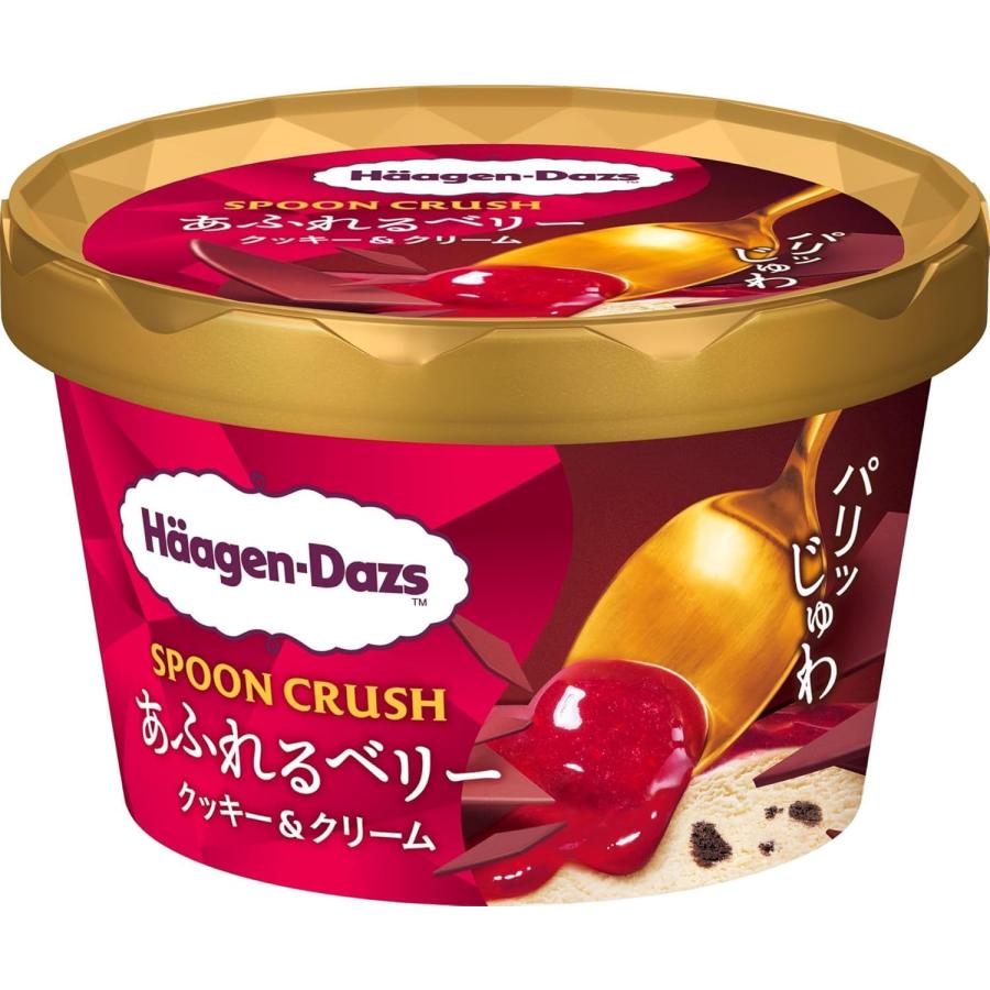 ハーゲンダッツSPOON CRUSH あふれるベリー クッキー&クリーム82ml (12