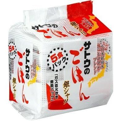サトウのごはん 銀シャリ 200g×5食セット×8個入 | 