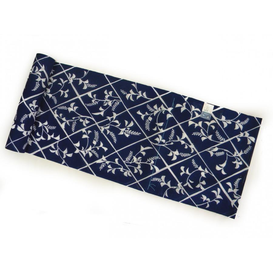 竺仙浴衣反物（ちくせん） 綿絽地染注染浴衣 萩31-1108 : 京都