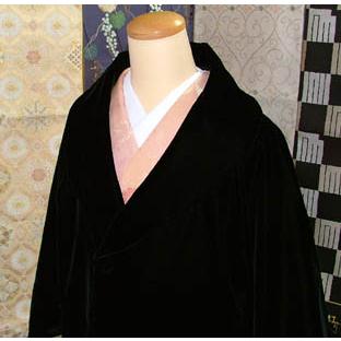 ベルベットコート 和装用 ロング丈 M/L（着物用防寒コート） : 京都