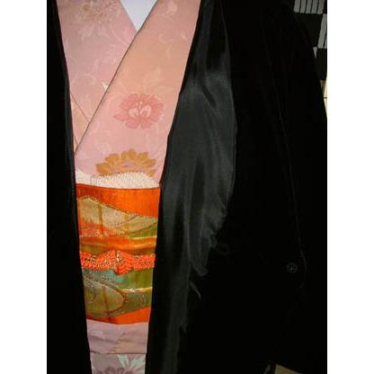 ベルベットコート 和装用 ロング丈 M/L（着物用防寒コート） : 京都