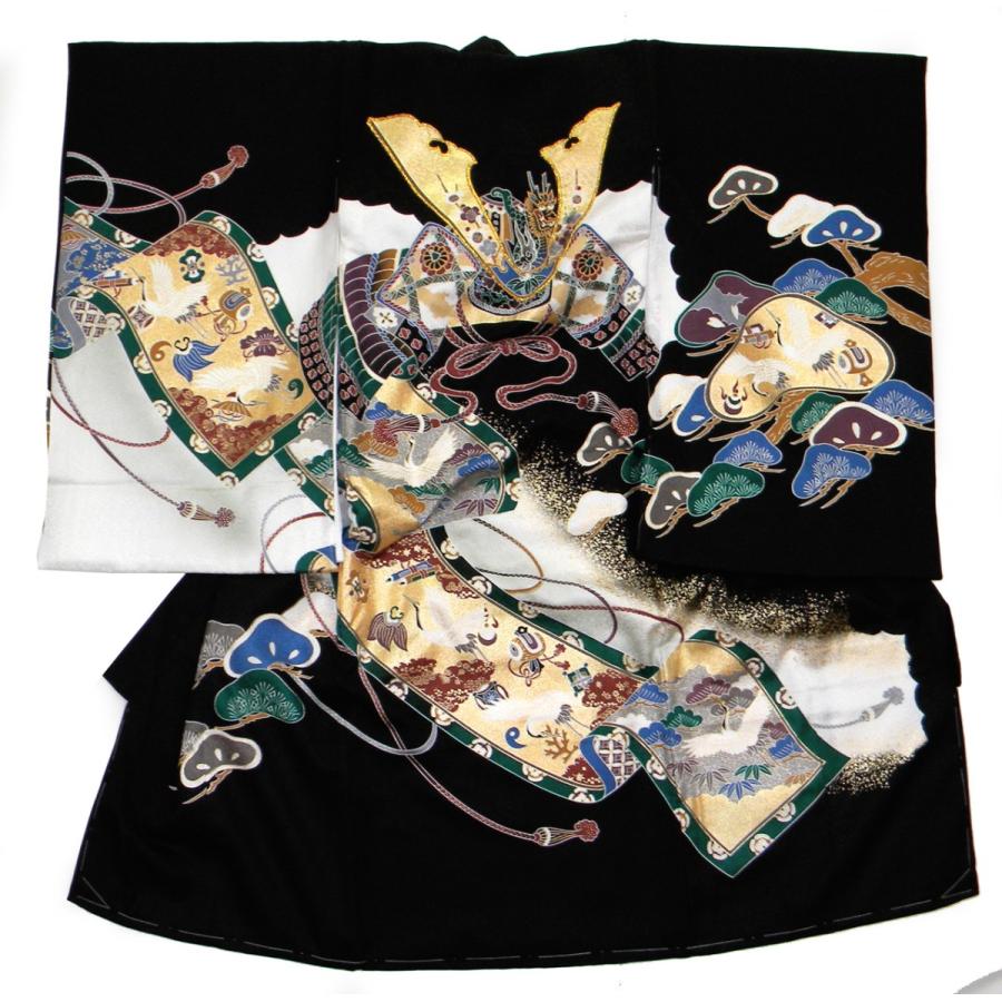 正絹　男児用　産着一つ身　① 産着 お宮参り 男の子 正絹 初着 御宮参り 祝い着 着物 赤ちゃん