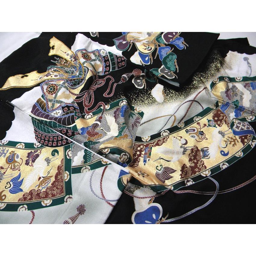 正絹　男児用　産着一つ身　① 産着 お宮参り 男の子 正絹 初着 御宮参り 祝い着 着物 赤ちゃん