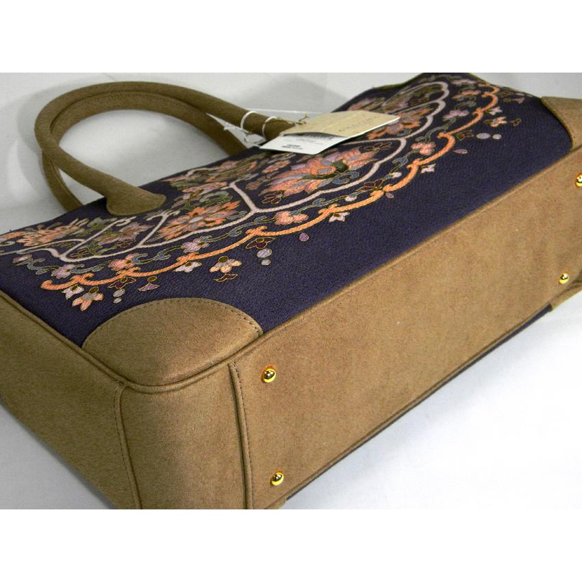 岡重 OKAJIMA 和装用バッグ 更紗大判3535 着物バッグ 京都 岡重