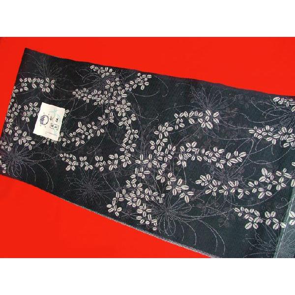 竺仙（ちくせん）絹紅梅 萩9509 最高級浴衣反物（在庫切れ・染めだし可