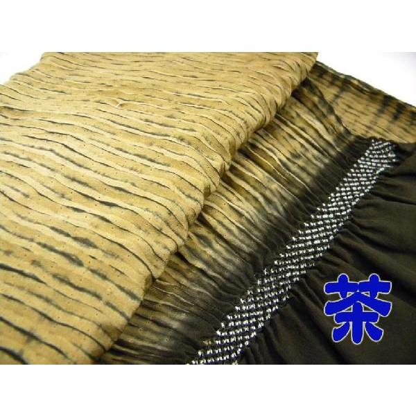 正絹兵児帯 総絞り 黒/白 金茶 : 京都ひのや呉服店 - 通販 - Yahoo 