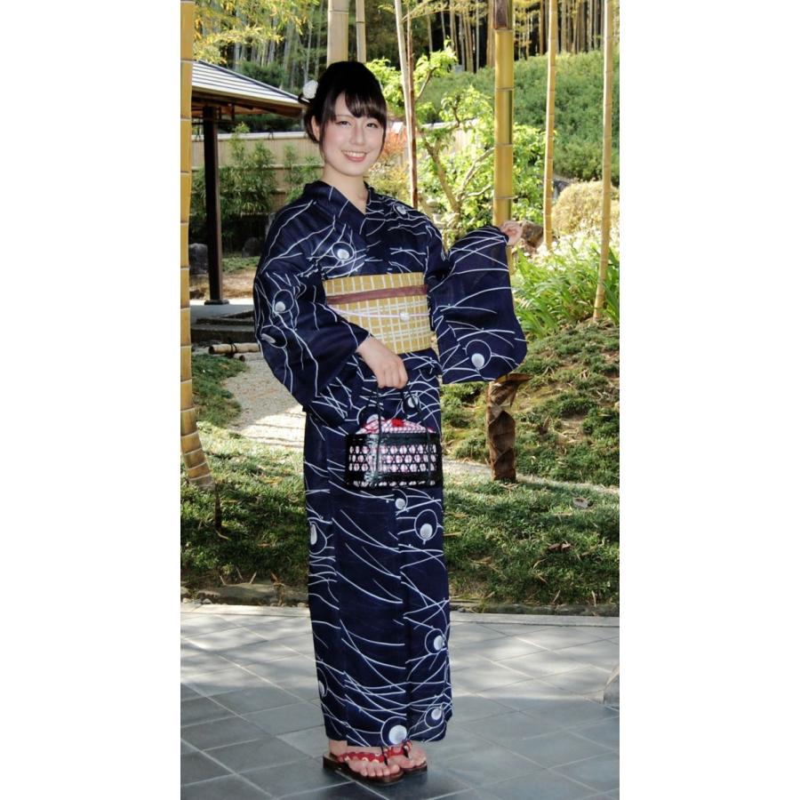 浴衣 仕立て上り浴衣 単色古典浴衣 紅梅蛍 和柄プレタ浴衣 M/Lサイズ