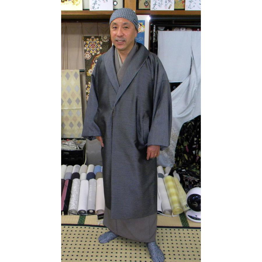 和装コート 男物着物コート 着物 浴衣 ファッション 米沢織 着物 和装コート 布四季庵