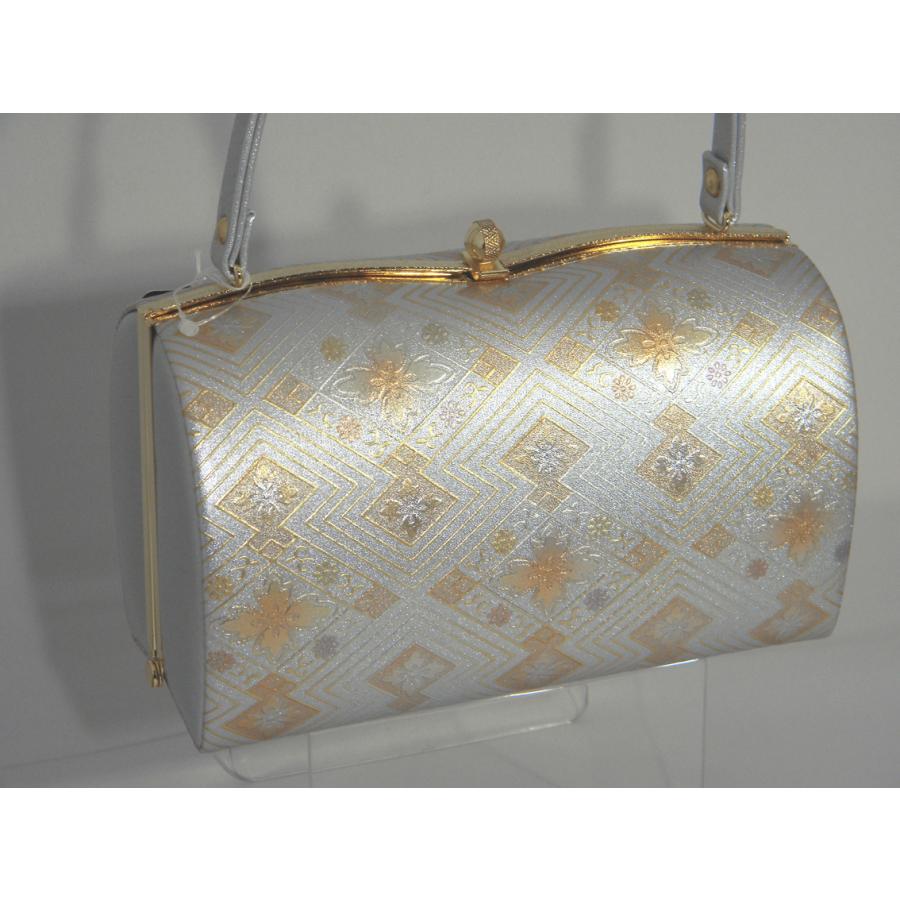 金鷲本舗 金彩 礼装用 草履バッグセット 松皮菱