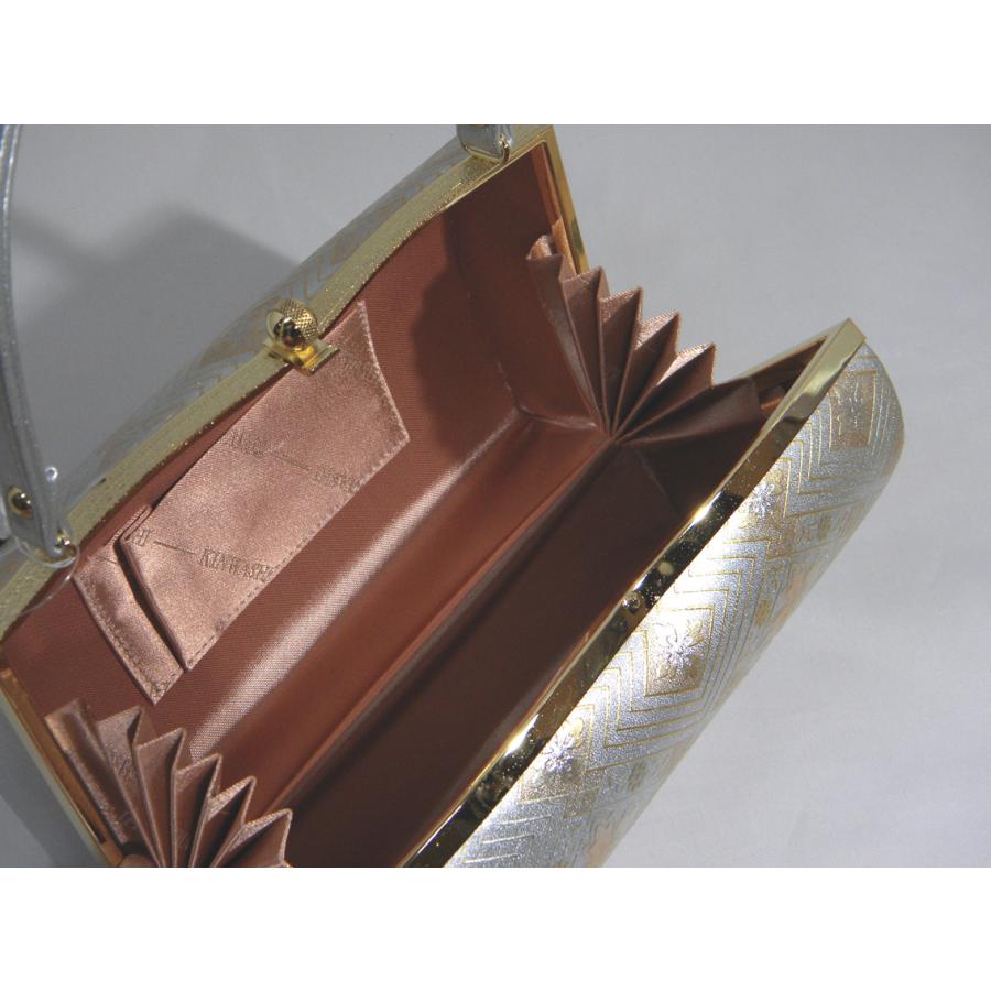 金鷲本舗 金彩 礼装用 草履バッグセット 松皮菱