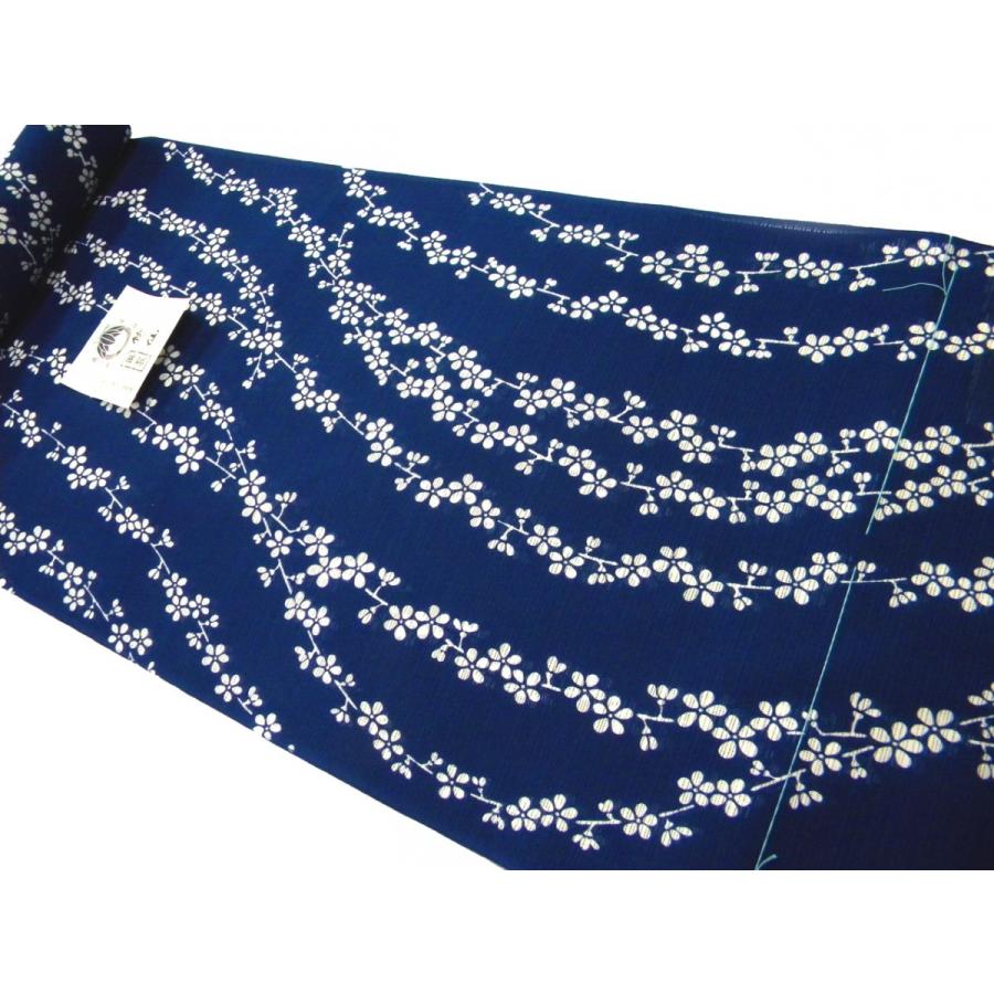 竺仙浴衣反物 ちくせん 綿絽地染注染浴衣 枝垂れ梅30 1109 Www Feate Org