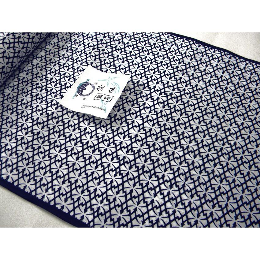 竺仙 ちくせん 綿コーマ男女兼用浴衣 菱文31 復刻版浴衣反物 Andwaffles Com