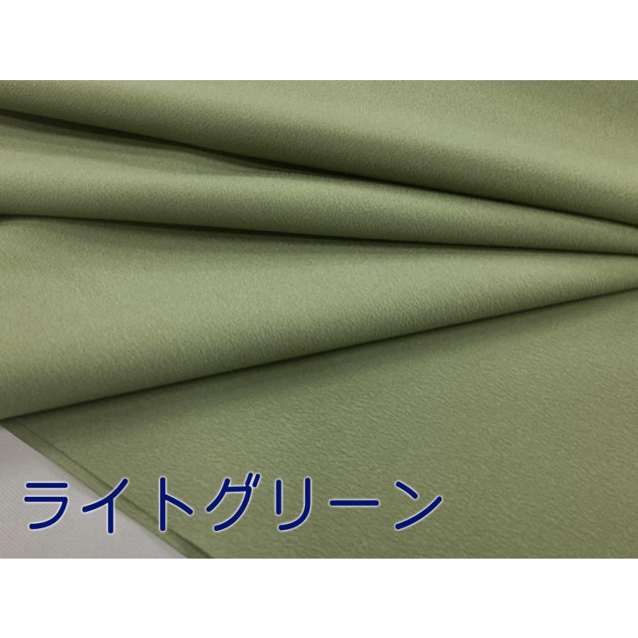 ちりめん 色無地 反物 ポリエステル 縮緬 着物用反物 着尺 洗える着物