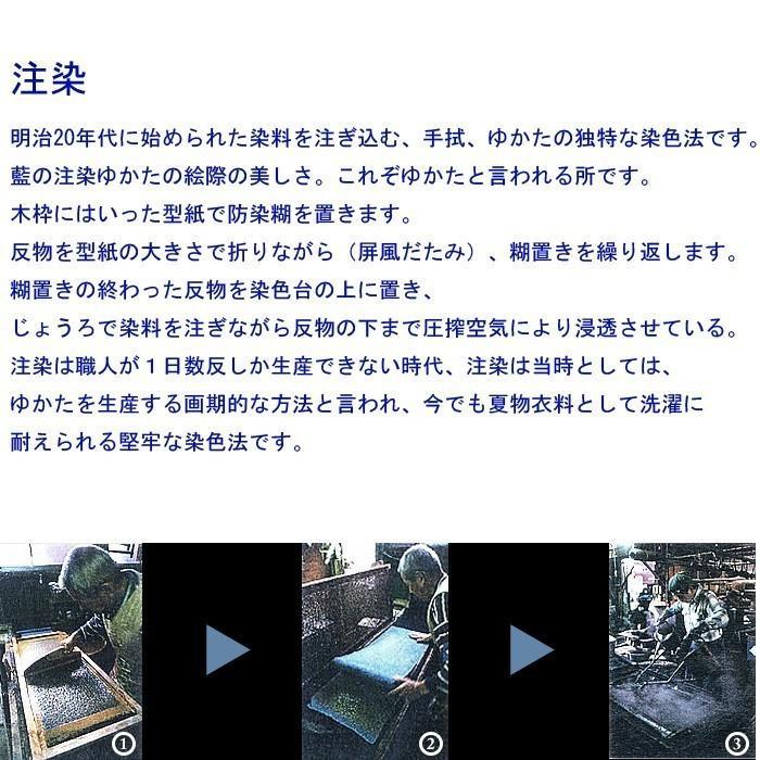 竺仙（ちくせん）クレアー細川キングサイズ 男物 コウモリ7 キングサイズ 浴衣反物の画像