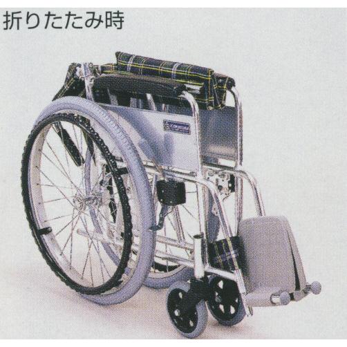 アルミ製軽量車いす　＜ノーパンク＞