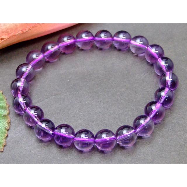期間限定半額】18466B○8mm○5Aアメジスト○紫水晶○送料無料○卸3000