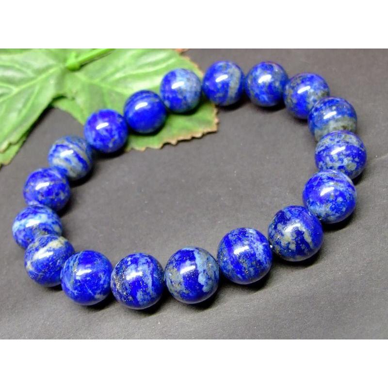 ≪18783≫今月25%off 12mm AA ラピスラズリ ブレスレット 内径調整可能