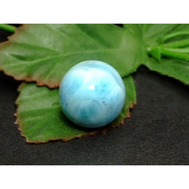 ≪29793≫今月30%off 卸59800円→41860円●20mm 5A ラリマー ドミニカ共和国産●1粒売り●鑑別済・本物保証●天然石●パワーストーン