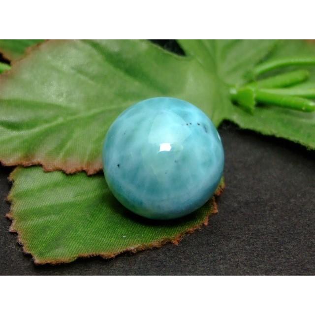 ≪29795≫今月30%off 卸59800円→41860円●20mm 5A ラリマー ドミニカ共和国産●1粒売り●鑑別済・本物保証●天然石●パワーストーン