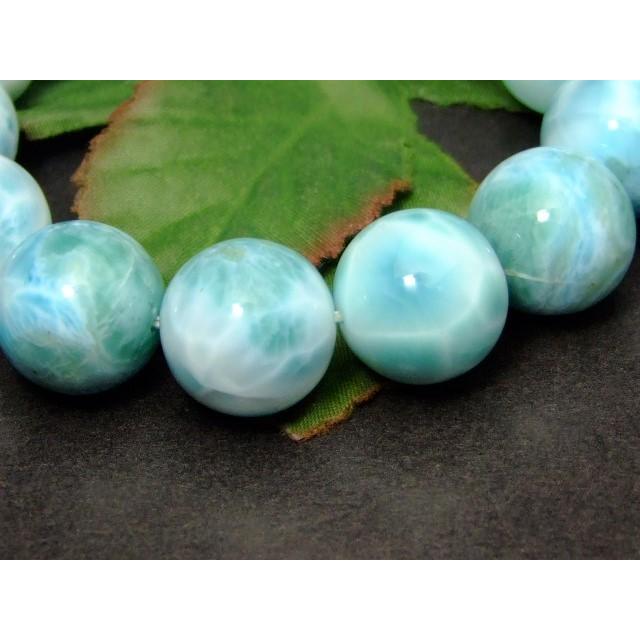 ≪29801≫○16mm AA ラリマー○内径17cm○ブレスレット○ポーチ ≪29801≫○16mm AA ラリマー○内径17cm○ブレスレット○ポーチ