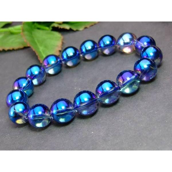 ≪31543C≫12mm ブルーアクアオーラ 送料無料 卸1500円 A ブルーオーラ