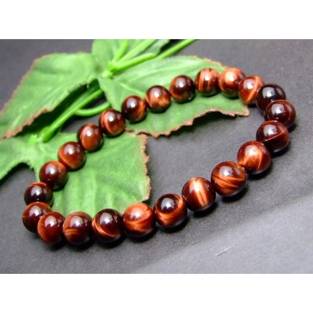 ≪32371H≫○8mm○AAA レッドタイガーアイ○赤虎目石○ブレスレット