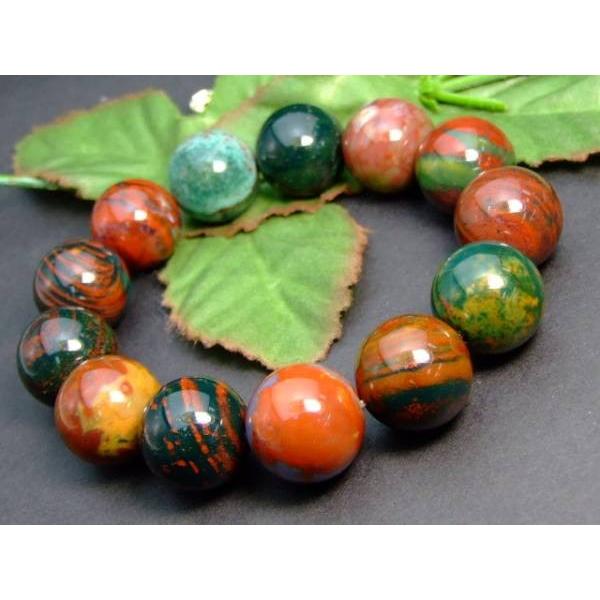 未使用 赤 翡翠 天然石 チキンブラッドストーン くり抜き バングル 未使用 赤 翡翠 天然石 チキンブラッドストーン くり抜き バングル