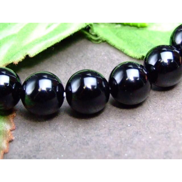 天然石○パワーストーン ≪b3-34201C≫ 10mm○最高級5A○ブラック