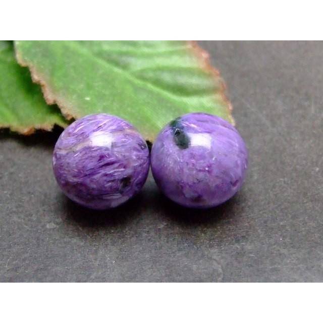 天然石 パワーストーン 54861 1粒売り 14mm 5A チャロアイト ロシア産