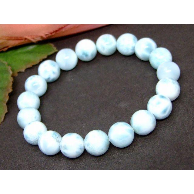 配送員設置送料無料 天然石 パワーストーン 56086 ラリマー 10mm Aaa ブレスレット 内径16cm 鑑別済 本物保証 ポーチ付き 送料無料 海外最新 Technet 21 Org